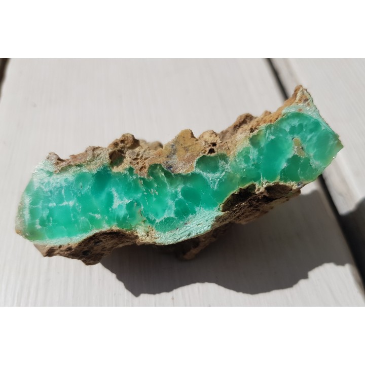 Chryzopraz ze Szklar k. Ząbkowic Śląskich