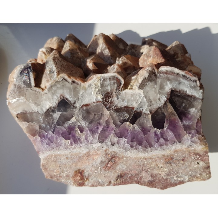 Duża szczotka ametystowa z Jagniątkowa