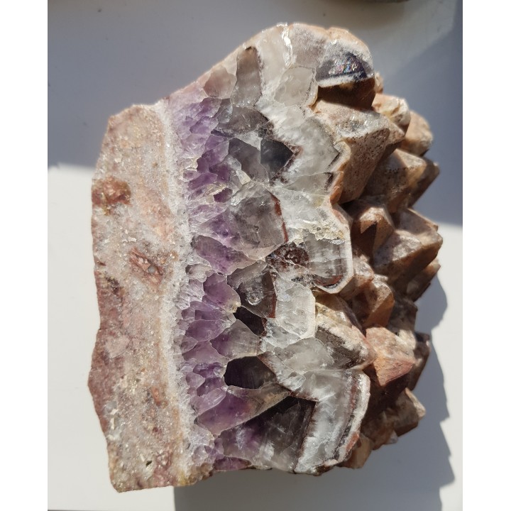 Duża szczotka ametystowa z Jagniątkowa