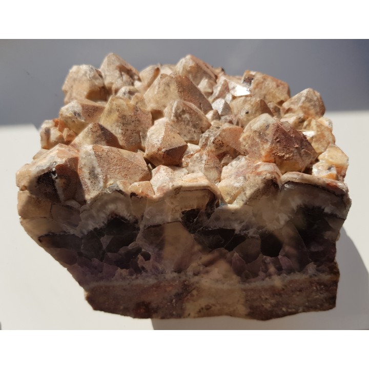 Duża szczotka ametystowa z Jagniątkowa