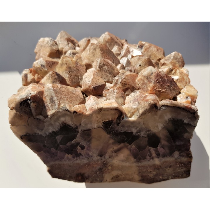 Duża szczotka ametystowa z Jagniątkowa