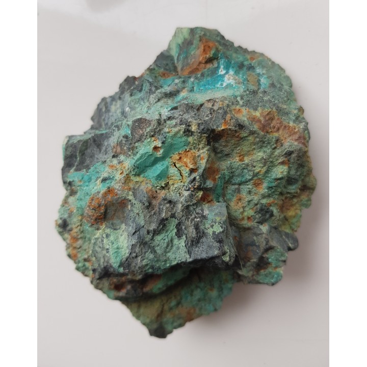 Duży okaz chryzokoli z Miedzianki k. Janowic Wlk.