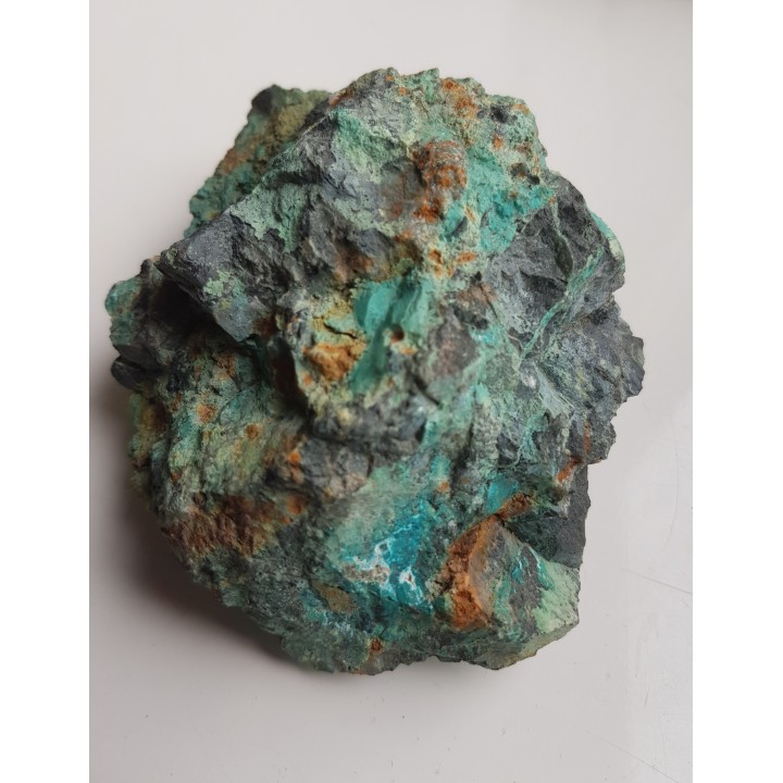 Duży okaz chryzokoli z Miedzianki k. Janowic Wlk.