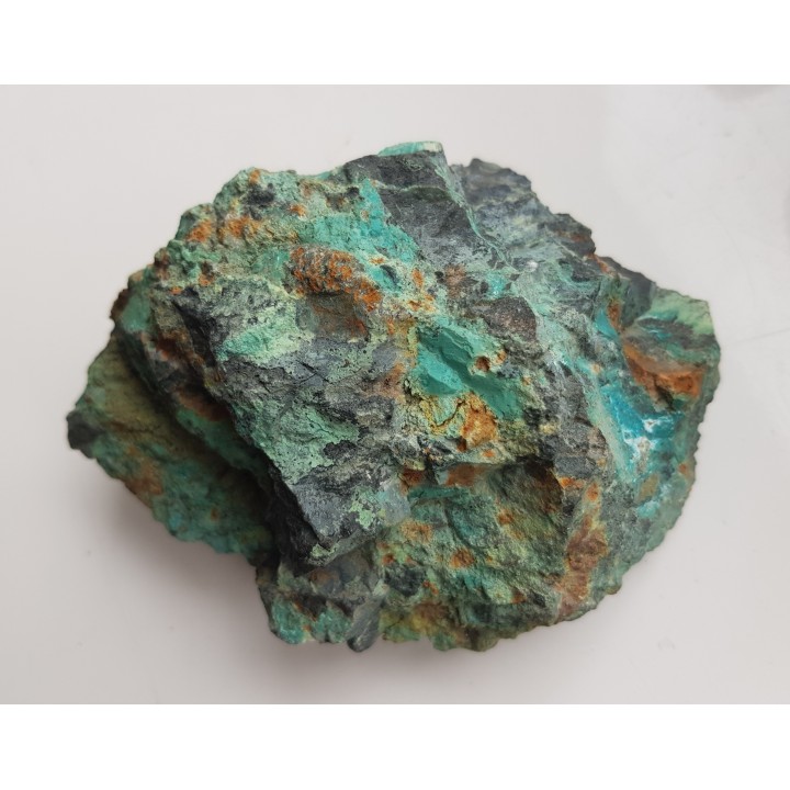 Duży okaz chryzokoli z Miedzianki k. Janowic Wlk.