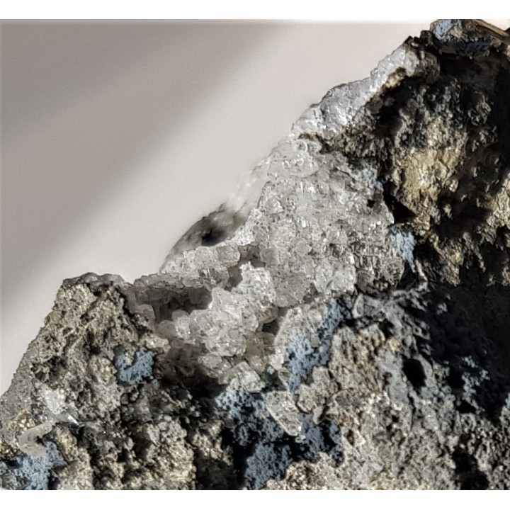 Phillipsyt i ferrosaponit na bazalcie z Grabiszyc