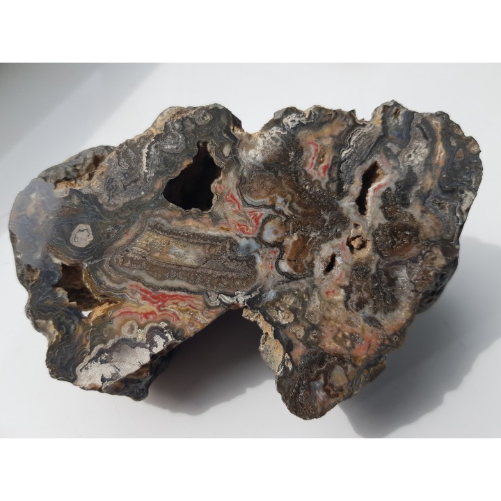 Agat "rzeczny" z Bobru w Sudetach (river agate)