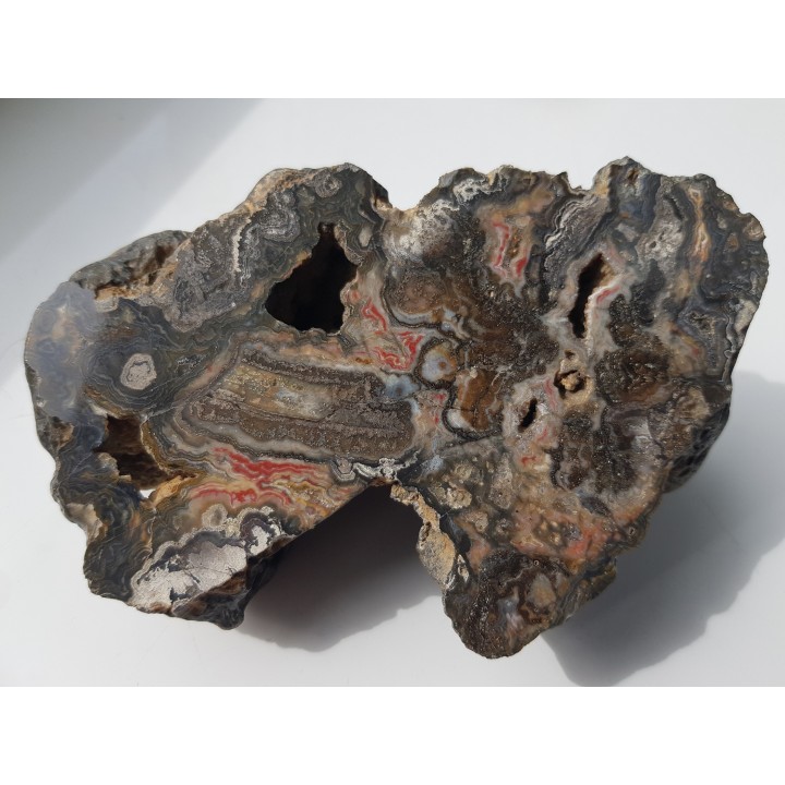 Agat "rzeczny" z Bobru w Sudetach (river agate)