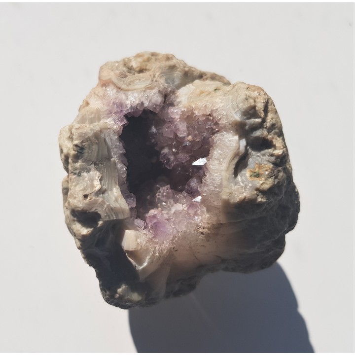 Geoda agatowo-ametystowa z Suszyny k. Klodzka