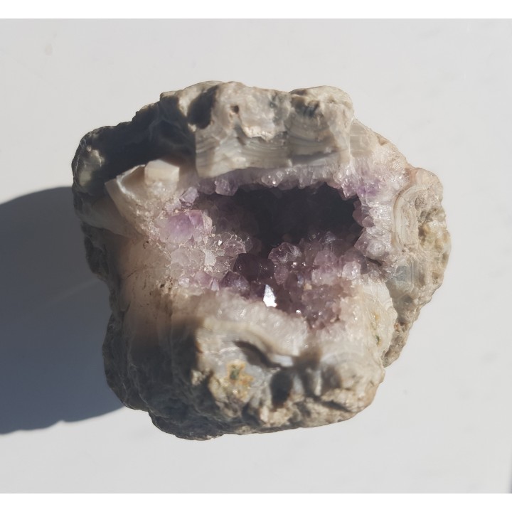 Geoda agatowo-ametystowa z Suszyny k. Klodzka