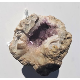 Geoda agatowo-ametystowa z Suszyny k. Klodzka