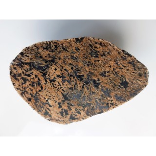 Gabro o wyrazistej teksturze ofitowej z Dźwirzyna, eratyk