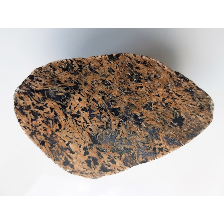 Gabro o wyrazistej teksturze ofitowej z Dźwirzyna, eratyk