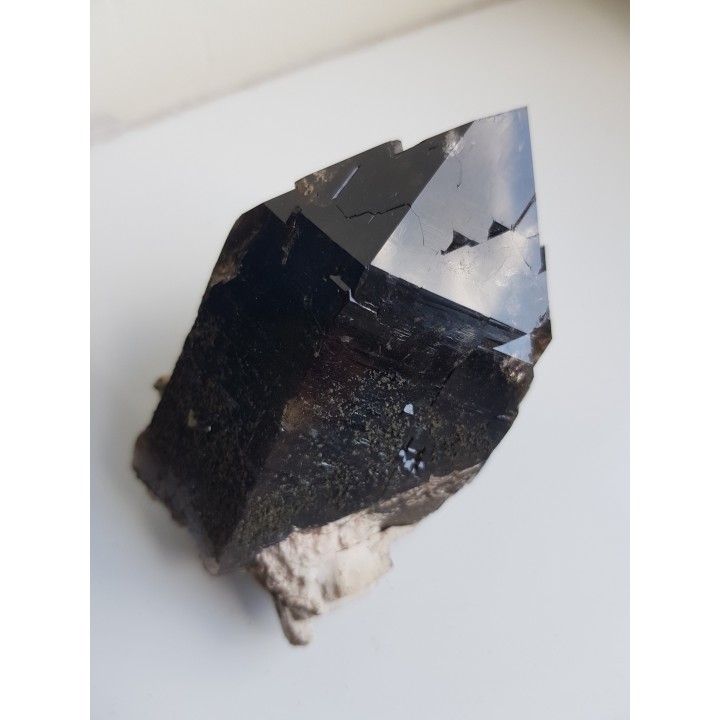 Kwarc dymny/morion ze Strzegomia