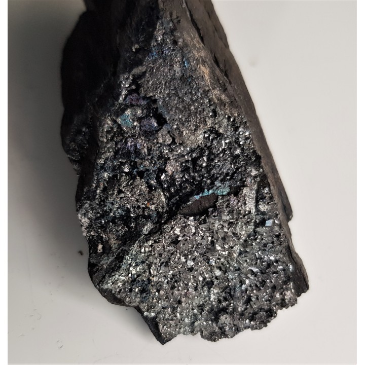 Szczotka kryształów tennantytu z kop. Rudna w Lubinie