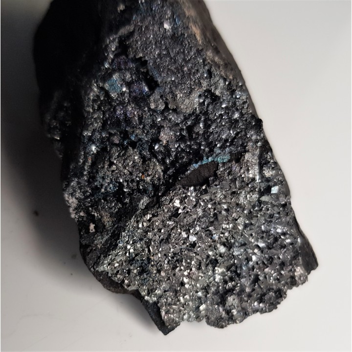 Szczotka kryształów tennantytu z kop. Rudna w Lubinie