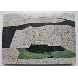 Mozaika z kamieni dolnośląskich, pejzaż dolnośląski
