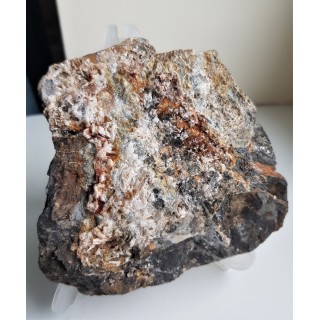 Unikatowa szczotka kryształów cerusytu z Janowic Wlk.