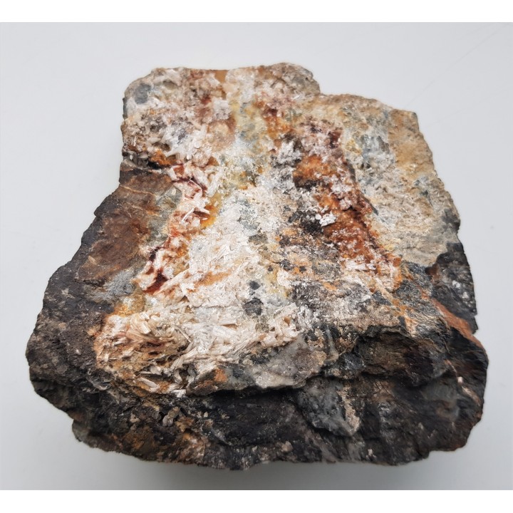 Unikatowa szczotka kryształów cerusytu z Janowic Wlk.