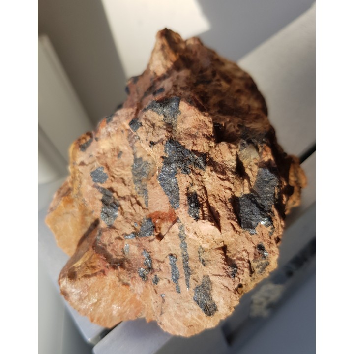 Magnetyt w pegmatycie ze Szklarskiej Poręby