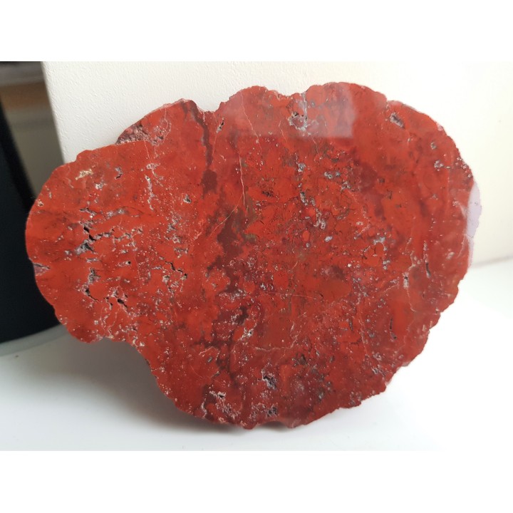 Jasnoczerwony jaspis ze Starych Bogaczowic