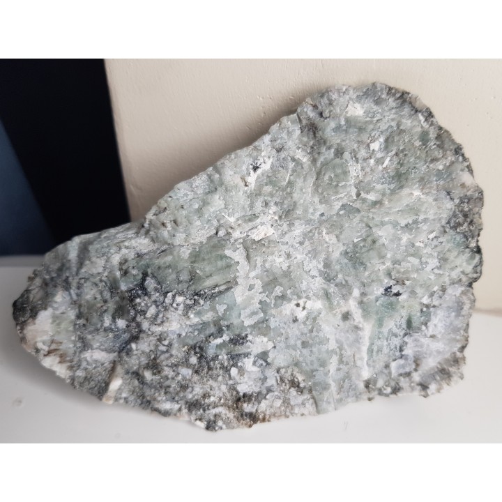 Płyta cała w kryształach berylu z pegmatytu desylifikowanego z Wir k. Sobótki