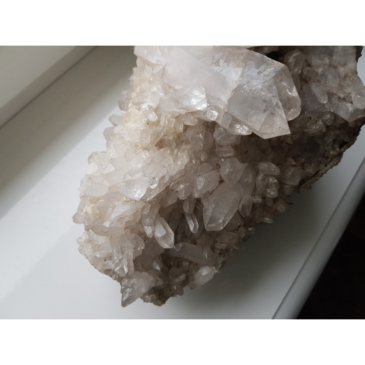 Muzealna szczotka kryształów górskich z Jegłowej