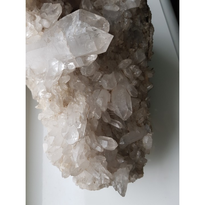 Muzealna szczotka kryształów górskich z Jegłowej