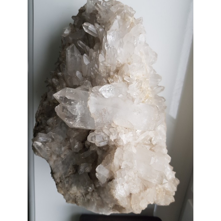 Muzealna szczotka kryształów górskich z Jegłowej