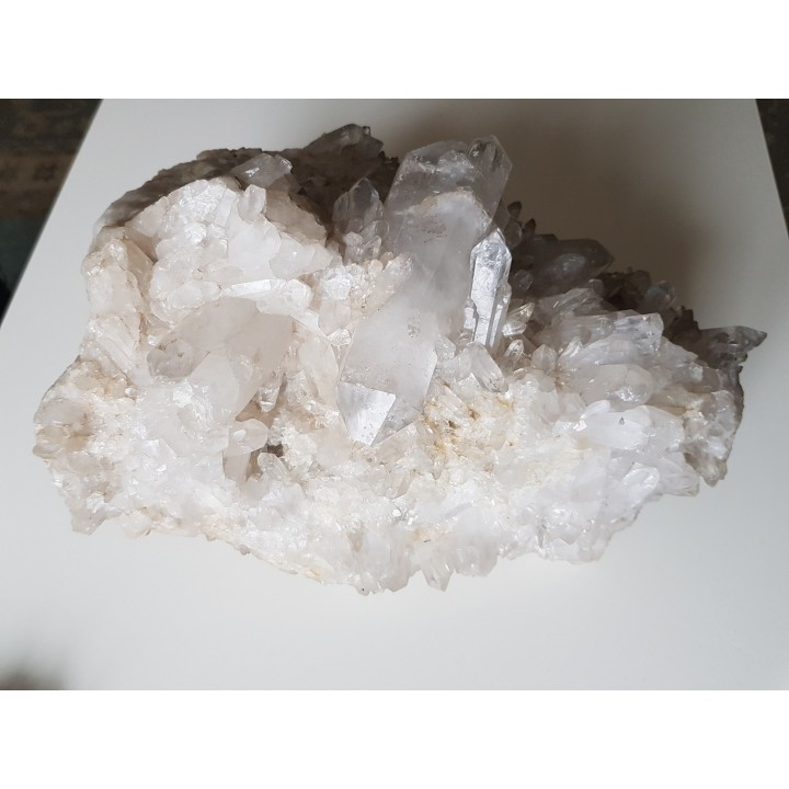 Muzealna szczotka kryształów górskich z Jegłowej