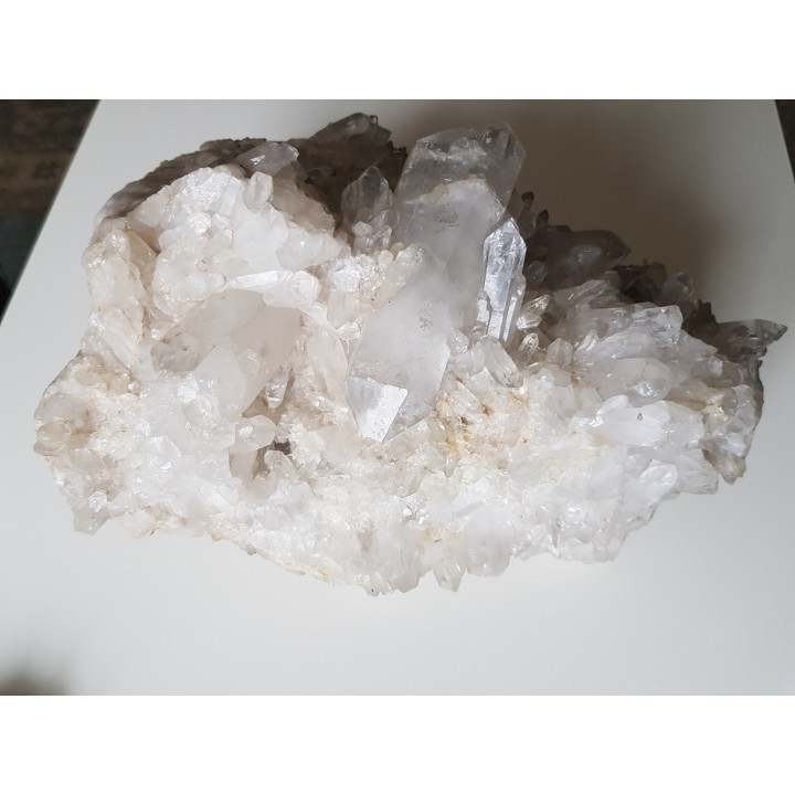 Muzealna szczotka kryształów górskich z Jegłowej