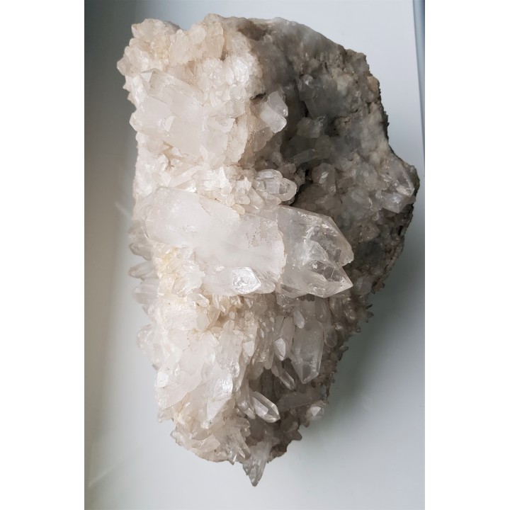 Muzealna szczotka kryształów górskich z Jegłowej