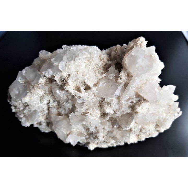 Szczotka kryształów górskich z Kraskowa k. Wrocławia