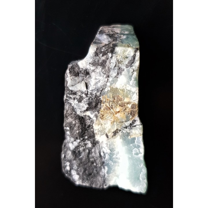 Milleryt w folerycie z Nowej Rudy