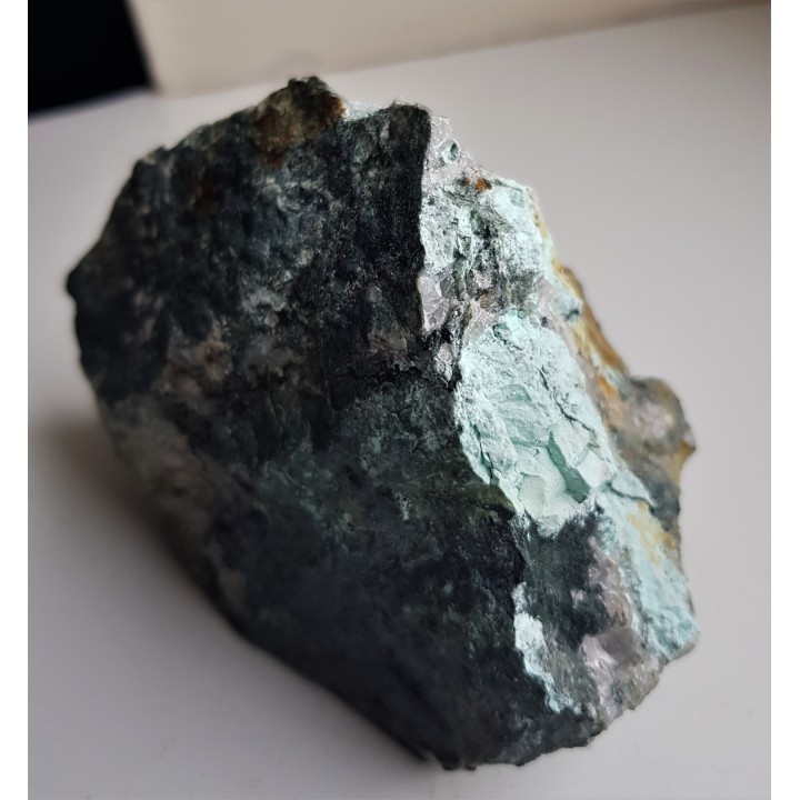 Chryzokola z kop. Einigkeit w Miedziance