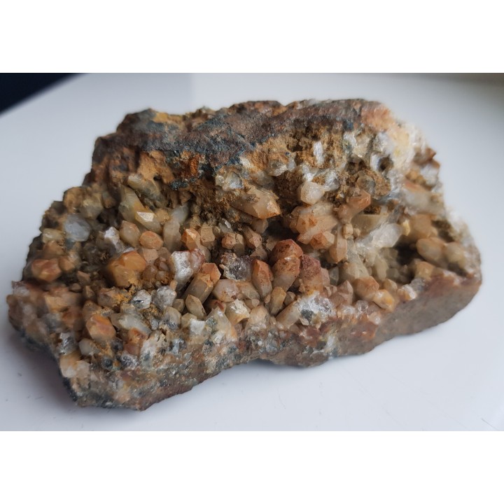 Szczotka kwarcowa z kop. Einigkeit w Miedziance