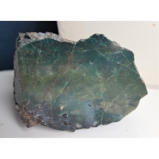 Zielony jaspis z okolic Kamiennej Góry