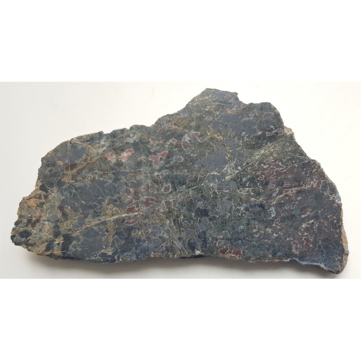 Troktolit, pstrągowiec z iddingsytem z Nowej Rudy - Słupca