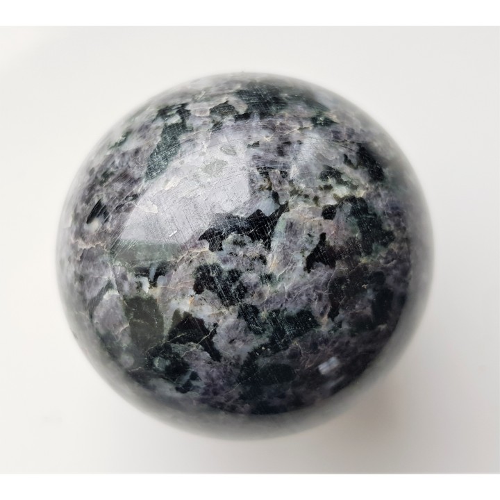 Kula z anortozytu, leukogabra (eratyk, lubuskie)