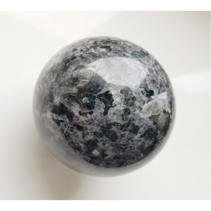 Kula z anortozytu, leukogabra (eratyk, lubuskie)