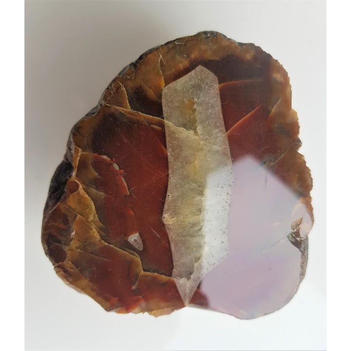 Agat "rzeczny" z Bobru w Sudetach (river agate)