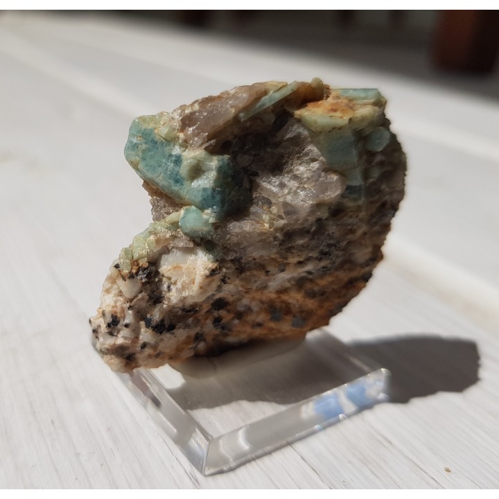 Akwamaryn z Ptasich Gniazd k. Szklarskiej Poręby