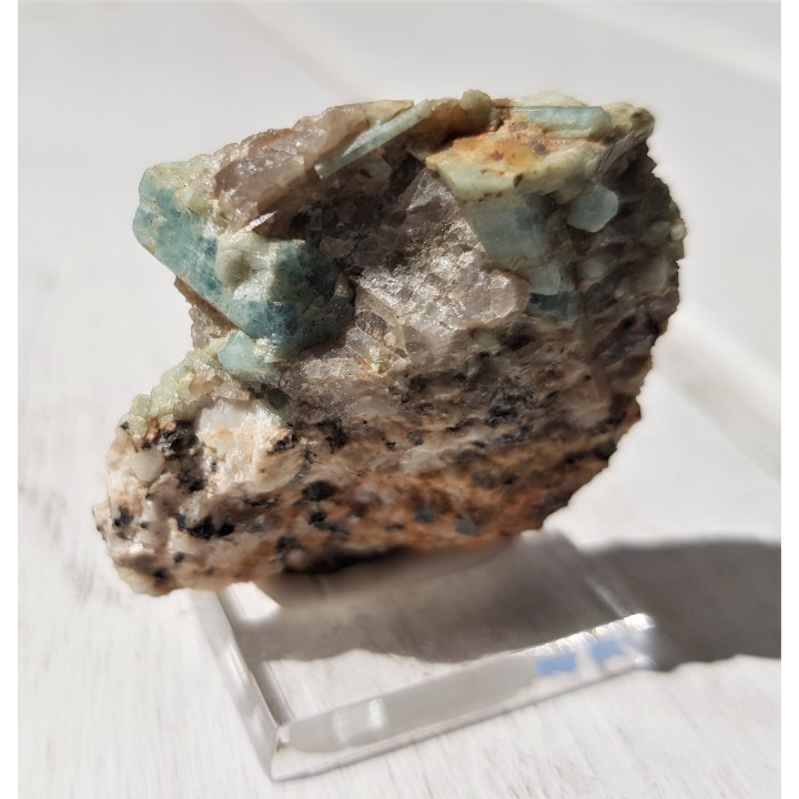 Akwamaryn z Ptasich Gniazd k. Szklarskiej Poręby