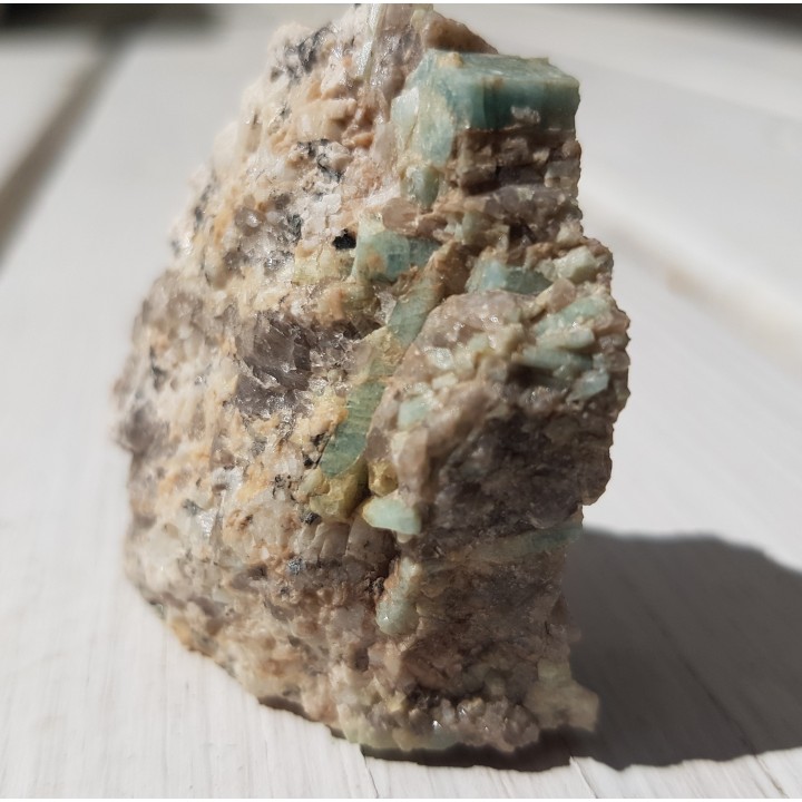 Akwamaryn z Ptasich Gniazd k. Szklarskiej Poręby