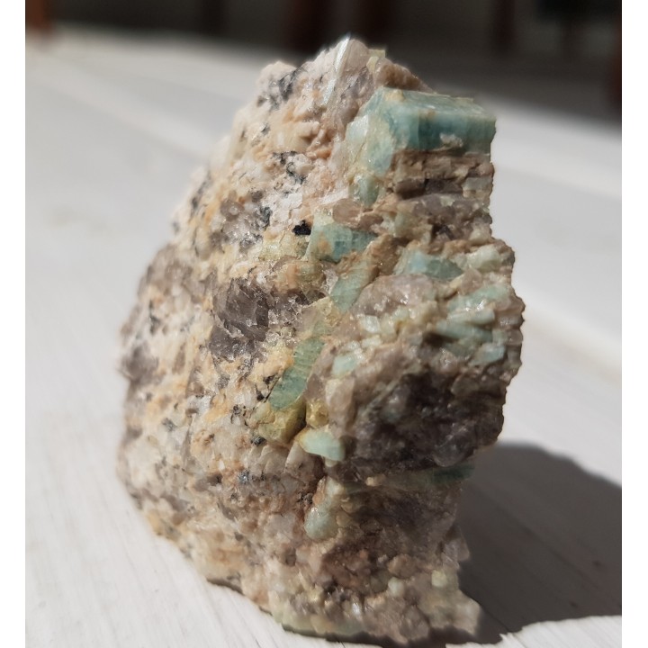 Akwamaryn z Ptasich Gniazd k. Szklarskiej Poręby