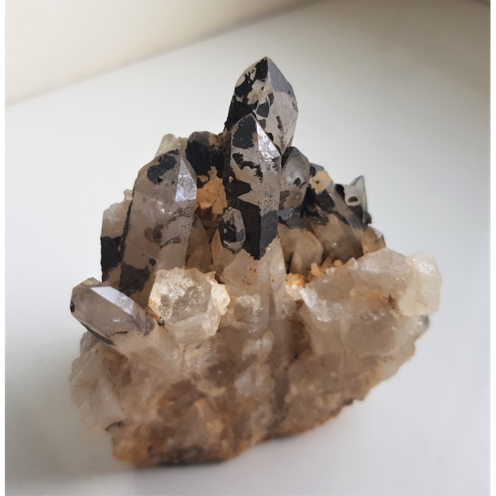 Szczotka kwarcowa z granitów południowej części Opolszczyzny