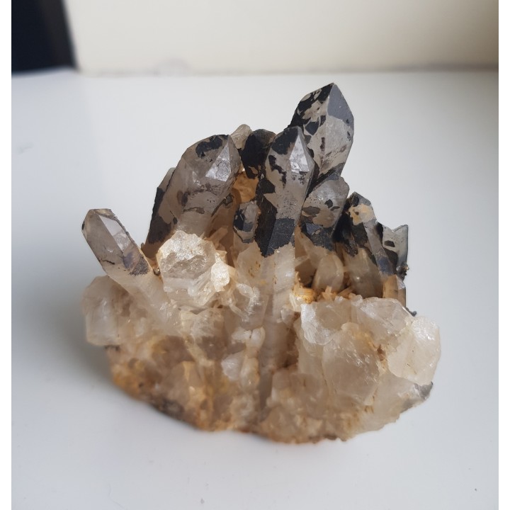 Szczotka kwarcowa z granitów południowej części Opolszczyzny