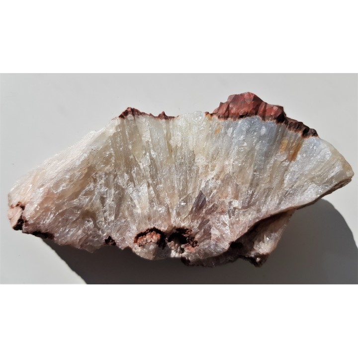 Wachlarzowe, igiełkowate skupienia kwarcu z Sokołowca