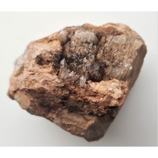 Szczotka skaleniowo-kwarcowa z okolic Jeleniej Góry