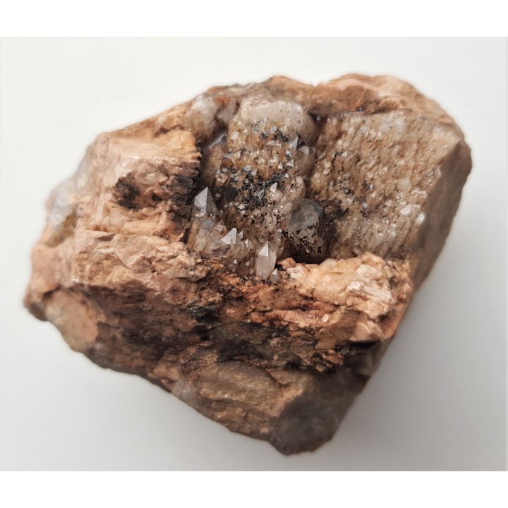 Szczotka skaleniowo-kwarcowa z okolic Jeleniej Góry