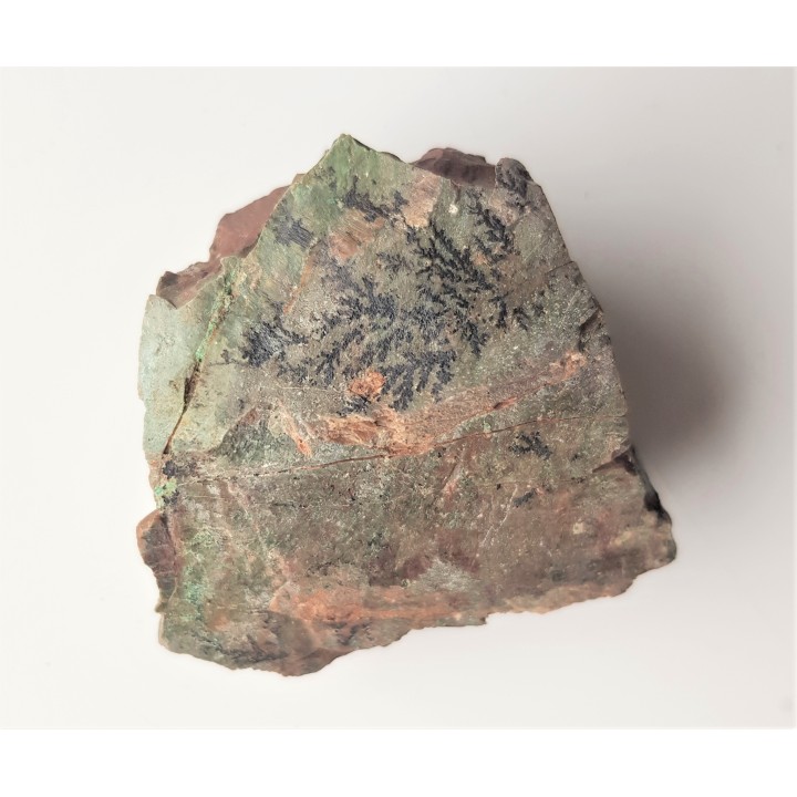 Chryzokola na ryolicie z Okrzeszyna